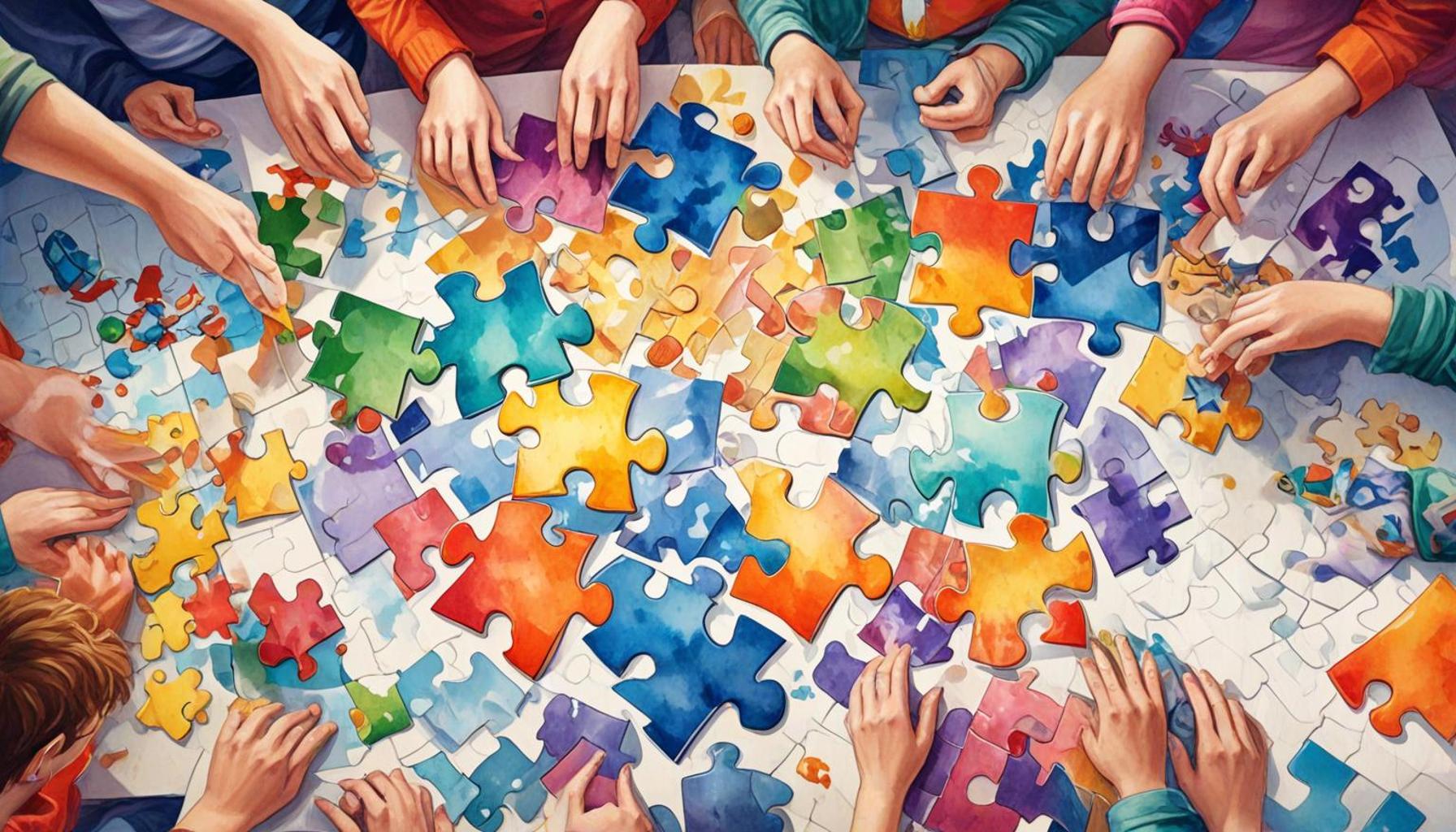 The Influence of Puzzle Games on Improving Conflict Resolution in Groups