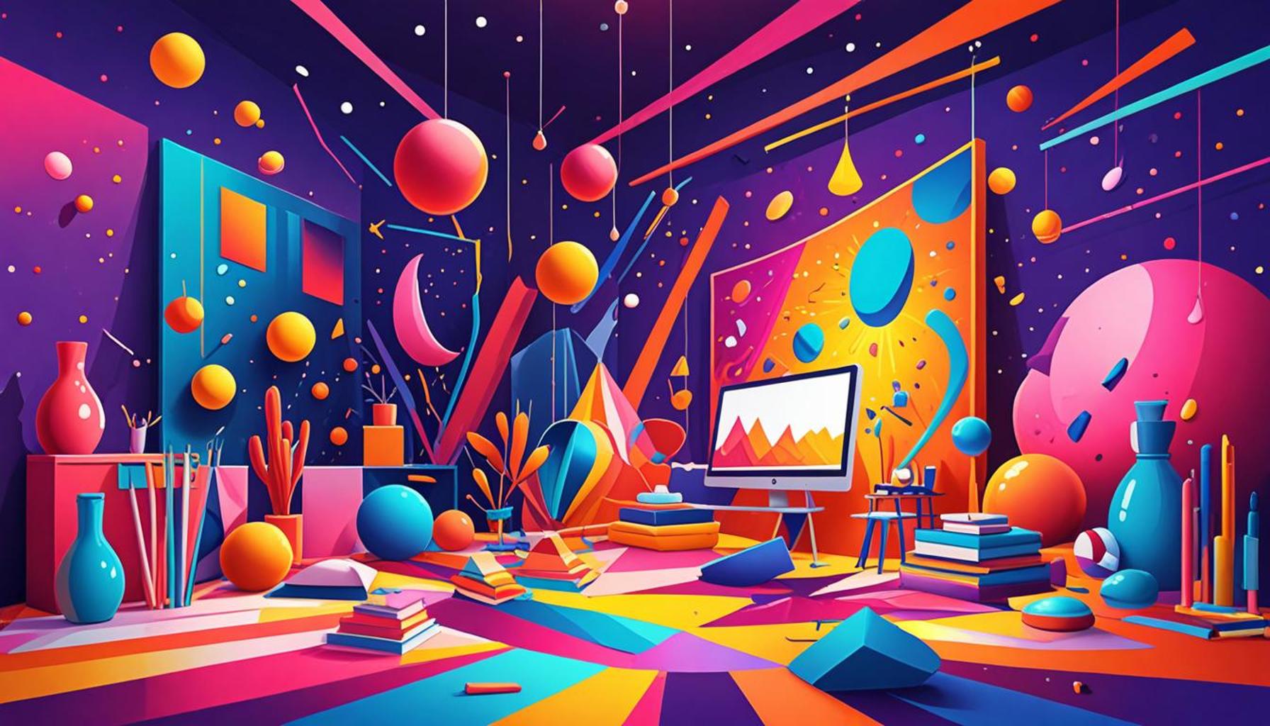 Color Use in Visual Space Optimization Enhance Design Aesthetics