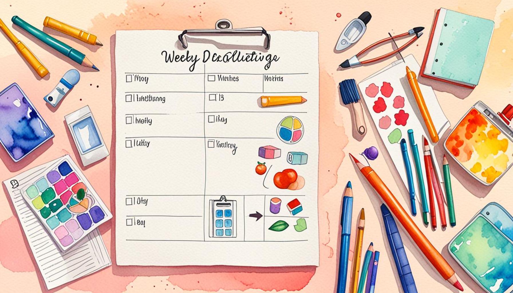 Weekly Decluttering Strategies Practical Checklist for Organized Bliss