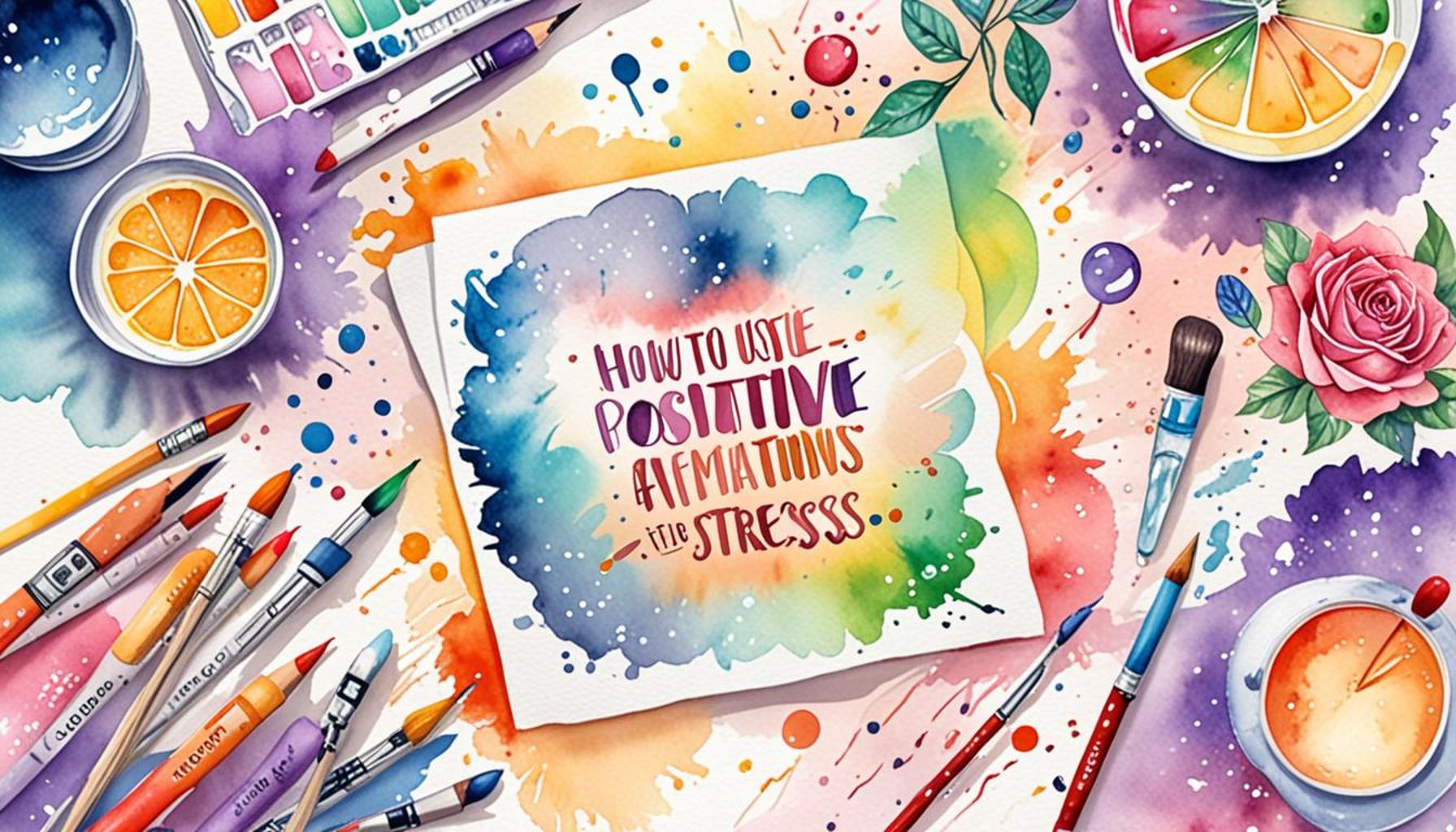How to Use Positive Affirmations in High-Pressure Moments to Relieve Stress