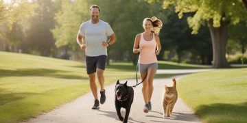Exercise Planning and Its Interactions with the Eating Routines of Dogs and Cats