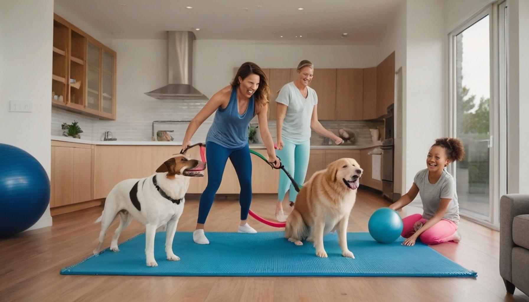 Health Monitoring Through Structured Indoor Exercise: Ensuring Pet Hygiene and Fitness
